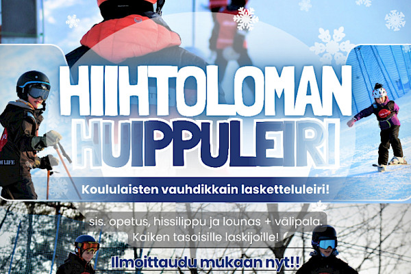 HIIHTOLOMALEIRIT KOULULAISILLE  VK8 2026